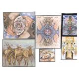 Jim Connally Cibachrome Fine Art Signed Prints (6)