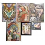 Jim Connally Cibachrome Fine Art Signed Prints (6)