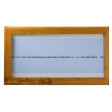 Caribou in the Snow Frame Photograph