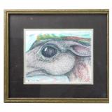 Jim Connally (1945-2021), "Black Llama"