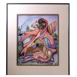 Jim Connally (1945-2021), "Cervine Angel "