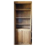 Solid Oak Bookcase