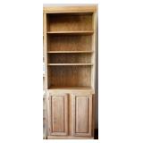 Solid Oak Bookcase