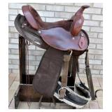 Western Roping Saddle, Fabtron