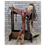 Vintage Mexican Gaucho Saddle