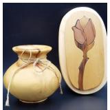 Various Wooden Décor Items (2)