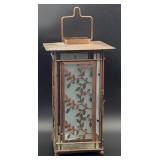 Metal & Frosted Glass Hanging Lantern