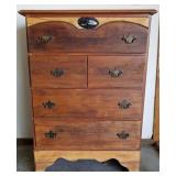 Solid Wood 4-Drawer Dresser