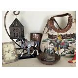 Western Decor - Handbag, Painted Pony, Clock +