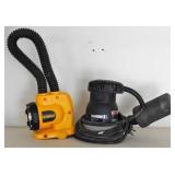 Porter Cable Random Orbit Sander, DeWalt Worklight