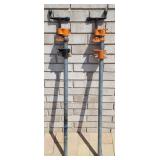 Jorgenson 36" Pipe Clamps (2)