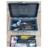 Toolbox w/ Misc. Small Tools