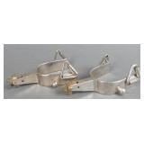 Stainless Steel Western Spurs