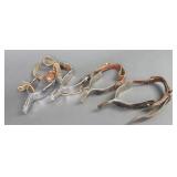 Stainless Steel Western Spurs (2)