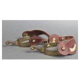 Cyprium Brass Tone Western Spurs