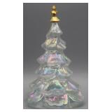 Fenton Handmade Iridescent Christmas Tree