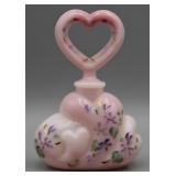 Fenton Art Glass Rosalene Perfume Bottle