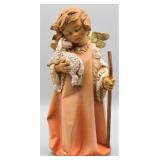 Shepard Angel w/ Lamb - Fontanini by Roman Inc