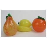Blown Glass Fruit Art (4)