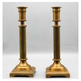 Pair of Brass Candlesticks