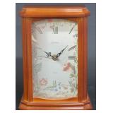 Linden Walnut Finished Mantle Case Clock