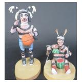Hopi Kachina Wood Figurines (2)