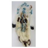 Native American Turquoise Beaded Dream Catcher