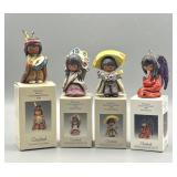 Goebel DeGrazia Christmas Ornaments (4)