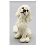 White Poodle Figrurine