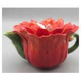 Ceramic Gerbera Daisy teapot By Cosmos