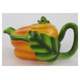Ceramic Yellow Pepper Teapot By Cosmos