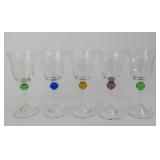 Romanian Long Stem Wine Glasses (5)