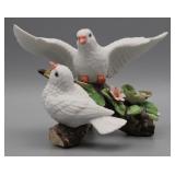 Lefton China White Dove Porcelain Bisque Figurine