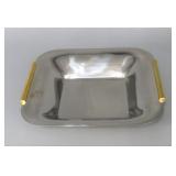 Modern Two Toned Square Bowl - Platter Italy