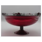 Crimson Glass Bowl