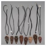 Wholesale- Wire Wrapped Stone Pendants (8)