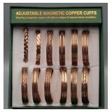 Wholesale- Magnetic Copper Cuff Bracelets (12)