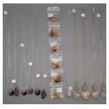 Wholesale- Wire Wrapped Stone Pendants (17)