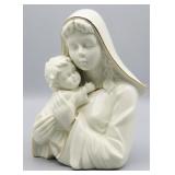 Lefton Ceramic Madonna & Child Figurine