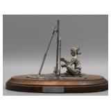 Limited Edition "The Weaver" Pewter Figurine