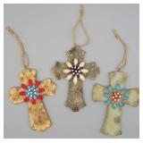 Miniature Decorative Cross Ornaments