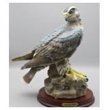 Porcelain Falcon Figurine by Jonathan Byron
