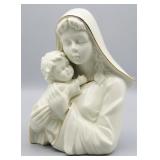 Lefton Ceramic Madonna & Child Figurine