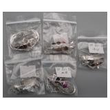 Wholesale- Wire Wrapped Stone Pendants (5)