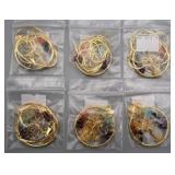 Wholesale- Wire Wrapped Stone Pendants (6)