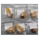 Wholesale- Wire Wrapped Stone Pendants (6)