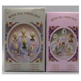 Lefton Royal Egg Collection Figurine & Music Box