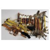 Wholesale! Native American Peace Pipe Sticks Etc