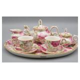 Delton Porcelain Boxed Tea Set