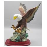 Ceramic Eagle Figurine